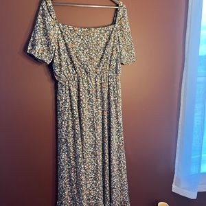 Pink Lily Hi-Lo Floral Dress